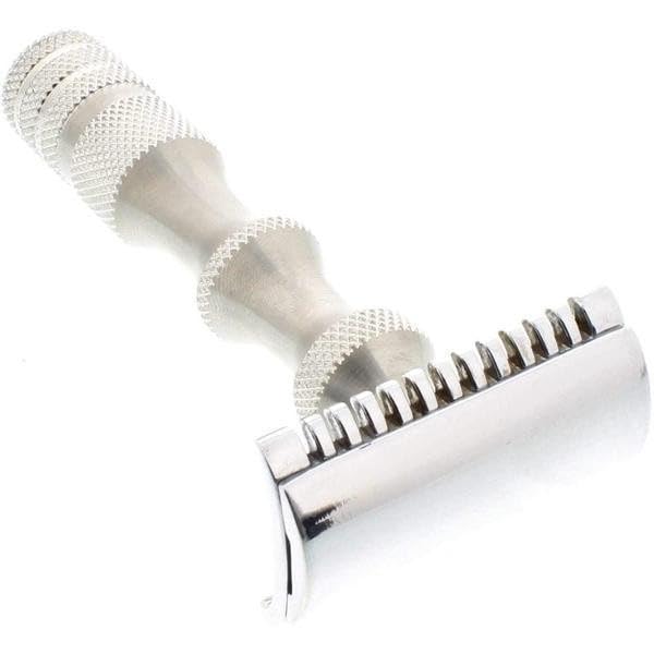 West Coast Shaving Classic Collection Razor 84S, Stainless Steel (Open Comb)