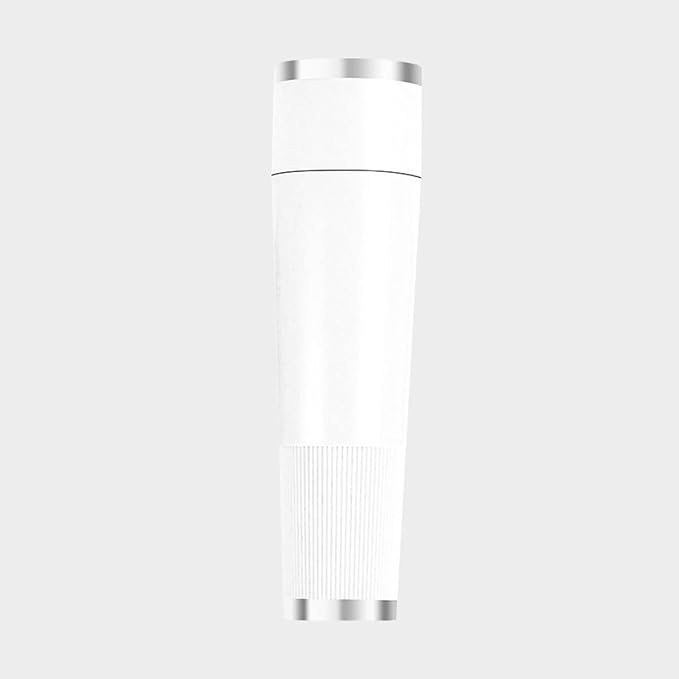 Facial Hair Remover, Painless Electric Face Razor for Coarse Hair, Gentle Micro-Trimming with Led Light, Portable Design for Upper Lip, Chin & Jawline (White)