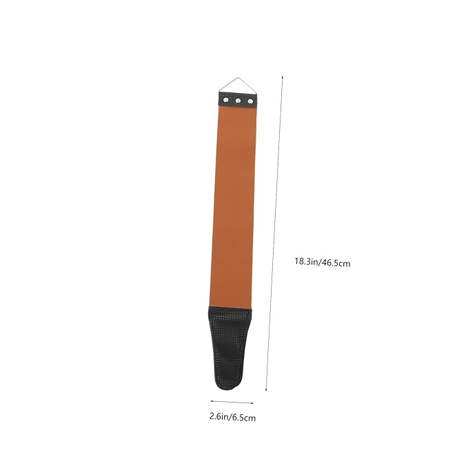 2Pcs Double Sided Razor Sharpening Convenient Home Use Shaver Sharpening Tool with Hanging Eyelet for and Smoother Random Color