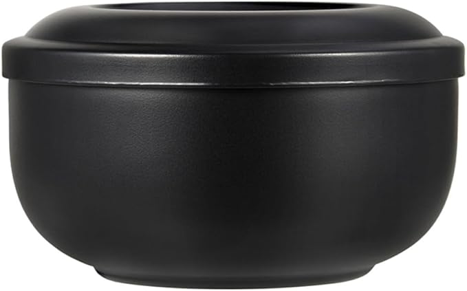 Luxshiny Stainless Steel Shaving Soap Bowl with Lid, Men's Bubbling Container for Barber and Home Use, Sturdy Shaving Bubble Bowl for Gentle Skin Care and Foam Lathering