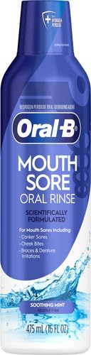 Oral-B Mouth Sore Mouthwash Special Care Oral Rinse, 475 mL (16 fl oz) (Pack of 2)