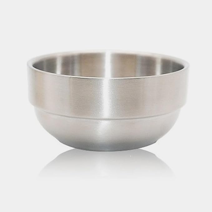 Beaupretty Stainless Steel Shaving Soap Bowl with Lid Grooming Shaving Cup for Men’s Beard Styling and Face Cleaning