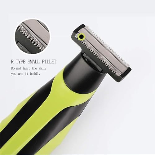 INVODA Electric Shaver for Men Rechargeable Wet Dry Razor with 3 Trimming Combs,1 Skin Guard – Waterproof Face & Body Trimmer for Travel