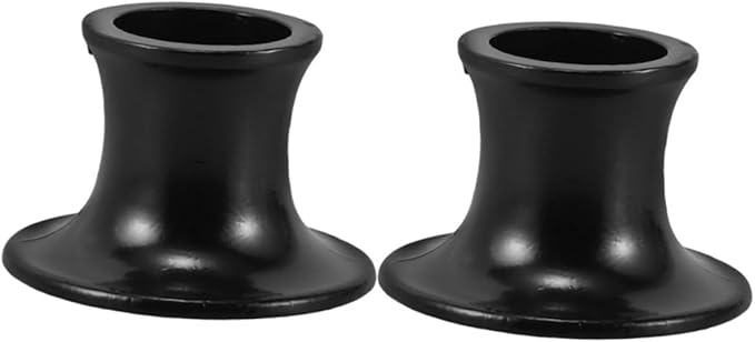 minkissy 2pcs Alloy Base Razor Stand for Vintage Shaving Brush Holder Multiuse Barber Storage Stand