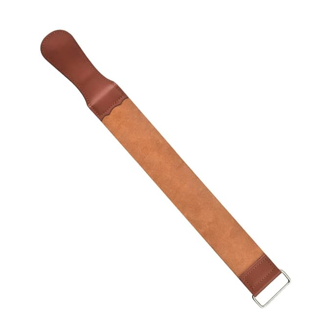 Double-Sided Razor Strop Tool for Home Use Convenient Shaver Sharpening Strap Clip Essential Accessories for Straight Razor Maintenance
