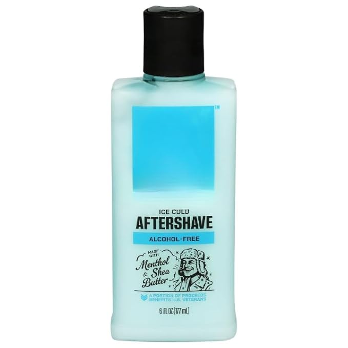 Cooling After Shave Balm for Men, Alcohol-Free Formula with Menthol, Soothing & Hydrating, 6 oz (pack of 1)