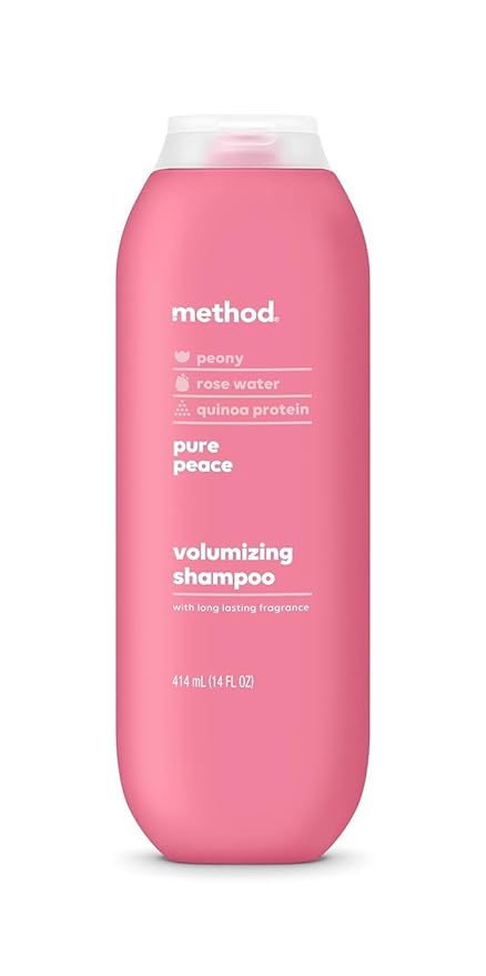 Method Pure Peace Volumizing Shampoo and Conditioner, Enhance Volume and Tranquility for Fuller, Healthier Hair, 1 CT.