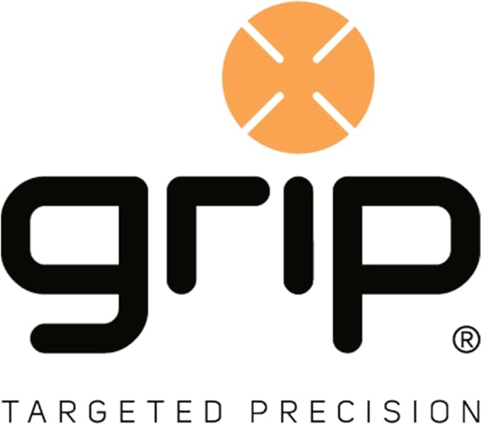 Grip Tweezer Slanted Tip Stainless Steel S1 – Precision Eyebrow Tweezer for Hair Removal – Professional Stainless Steel Tool with Aligned Slanted Tip for Clean Tweezing