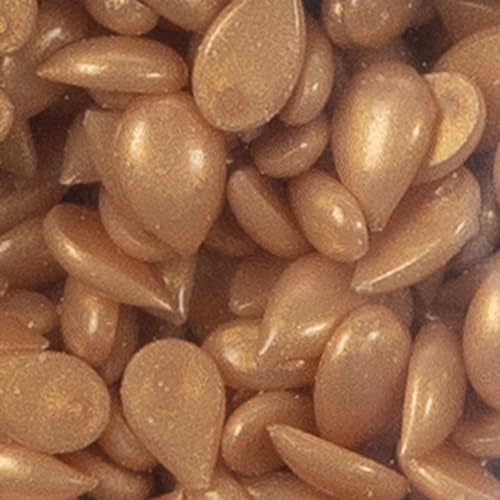 Too Naked Hair Removal Golden Radiance Strip-Free Wax, Incredible Elasticity Peel with Gel Consistency, Hypoallergenic for Sensitive Areas, Fragrance-Free, Unisex, 1 Lb.