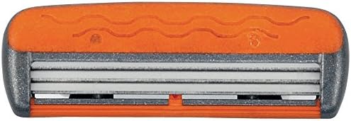 Bic 3 Hybrid Men's Triple-Blade Razors, Pack with 1 Handle + 6 Refills - Lubricating Strip with 3 Blades and Pivoting Head for a Smooth, Precise Shave