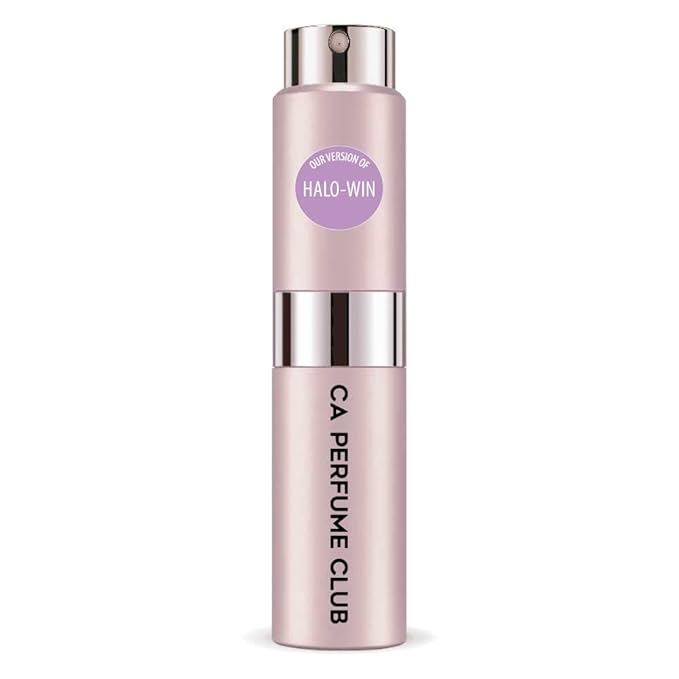 CA Perfume Impression of Jesus Pozo Halo-win For Women Fragrance Concentrated Long Lasting Eau de Parfum Spray Refillable Atomizer Bottle 0.27 Fl Oz/8ml-X1