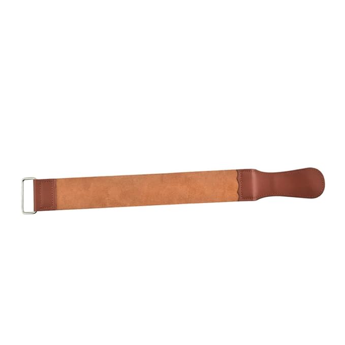 Beaupretty Double-Sided Razor Strop Tool for Hair Removal Convenient Shaver Sharpening Strap for Home Use Sturdy Leather Sharpening Belt for Men