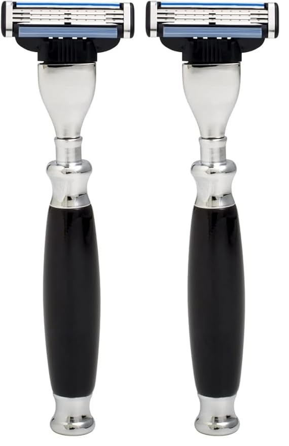 Union Razors SS3RZ Razor with Black Wood Handle (Pack of 2)