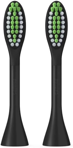 Philips One by Sonicare 2pk Brush Heads, Black BH1022/06