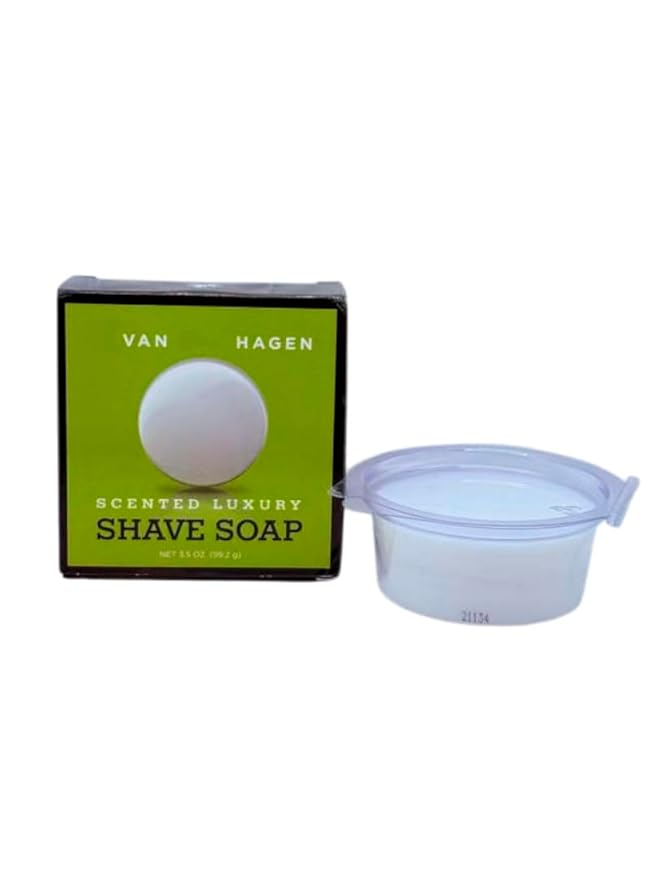 Men's Luxury Scented Shave Soap 3.5 oz – PACK 4 – Classic Wet Shaving Soap for Safety Razors – Rich, Lubricating Lather with Premium Scent – For use in shave and bath