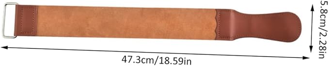 Practical Razor Strop Straight Razor Sharpening Belt Double-sided Sharpening Strap Shaver Home Use