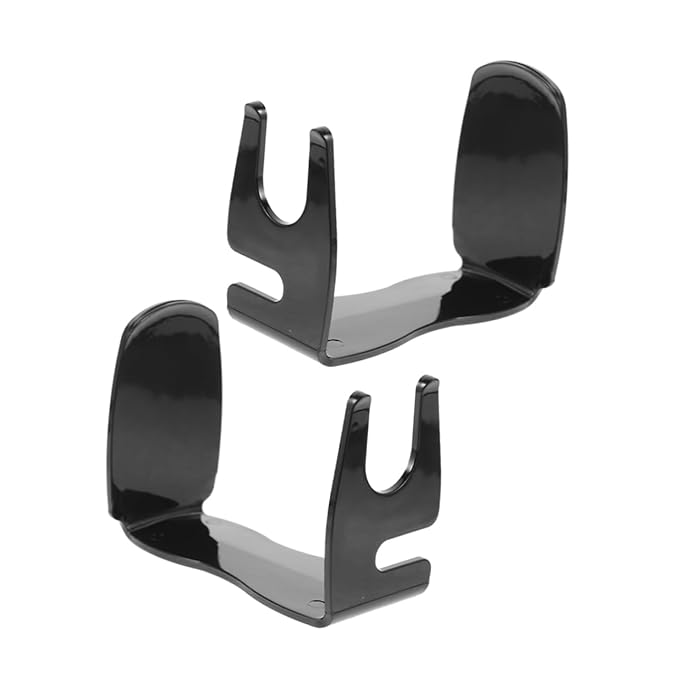 FRCOLOR 2pcs Razor and Brush Stand Safety Razor Stand Holder Shaving Accessories Stylish and Space-saving