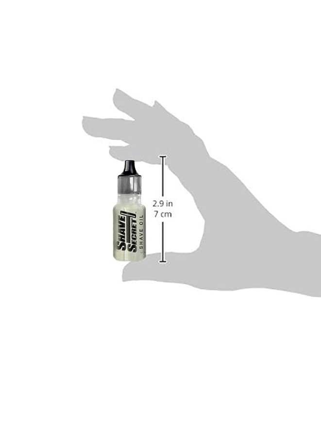 Shave Secret Shaving Oil - The Most Comfortable and Smoothest Shave Ever! 18.75Ml - 1 Pack