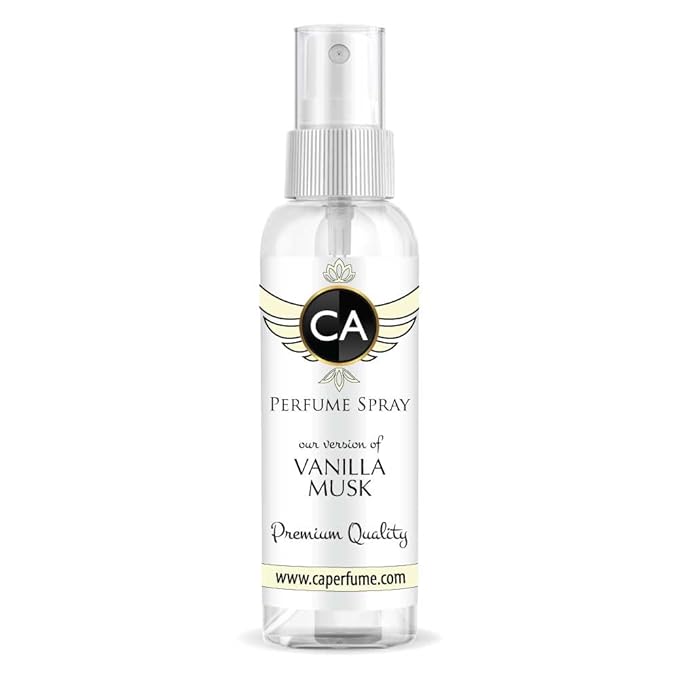 CA Perfume Eco Refill Impression of Vanilla Musk for Women Amber Long Lasting Fragrance Eau De Parfum 2 Fl Oz 60ml