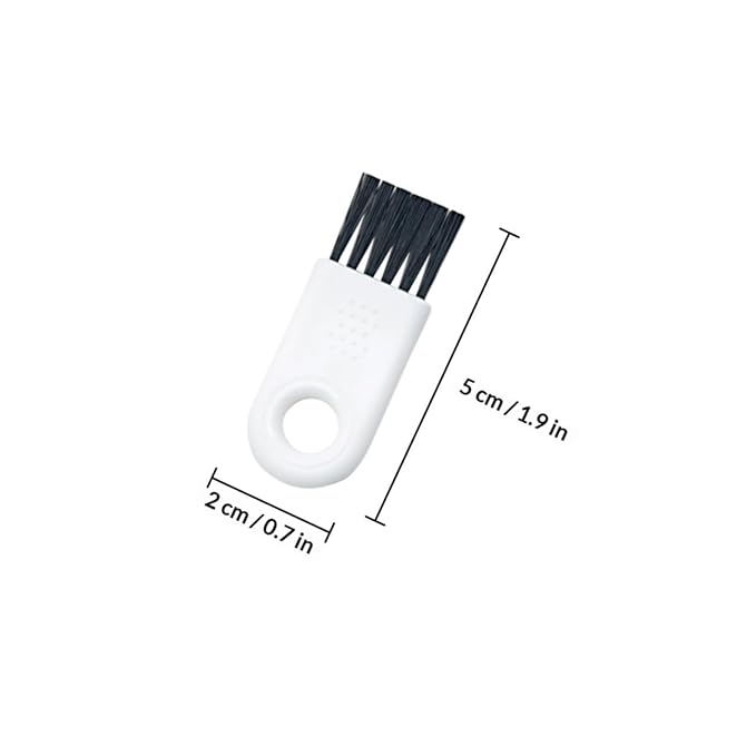 30pcs Electric Shaver Cleaning Brush Razor Cleaner Tool White and Black Bristles for Men’s Shaving Razor Maintenance and Hygiene