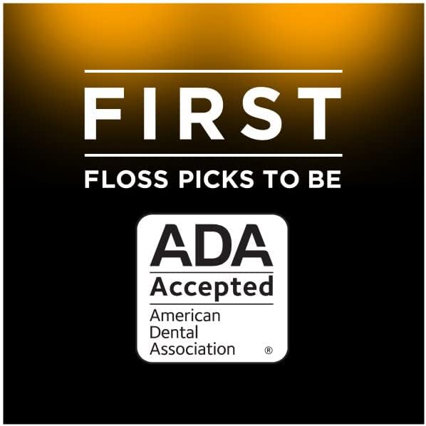 DenTek Fresh Clean Floss Picks, for Extra Tight Teeth, 75 Count, (Pack of 1)