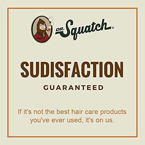 Dr. Squatch Cool Citrus Conditioner for Men – Daily Hair Conditioner – Stimulates, Hydrates, Soothes Scalp – Naturally Sourced with Organic Peppermint, Calendula, Clary Sage
