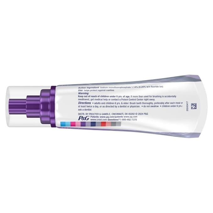 Crest 3DWhite Brilliance Deep Stain Remover Ultra White Toothpaste - 3.1oz