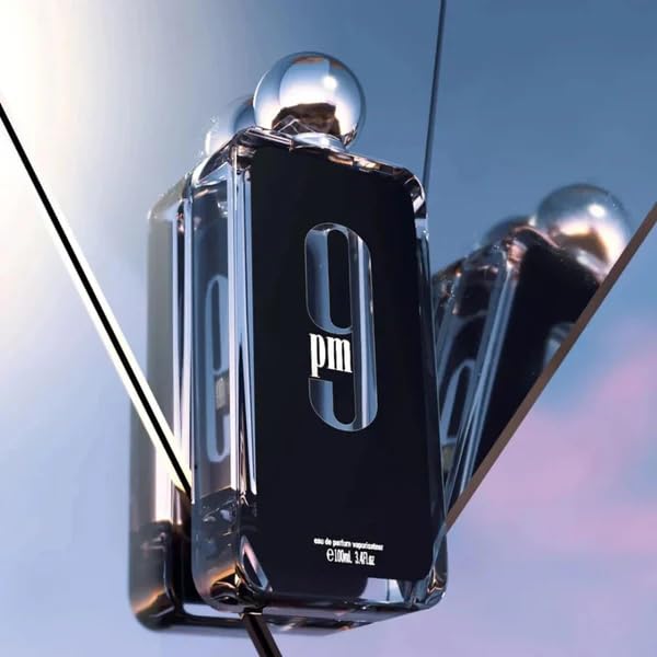 9PM Eau de Parfum for Men Spray, Long Lasting Cinnamon 3.4 Oz
