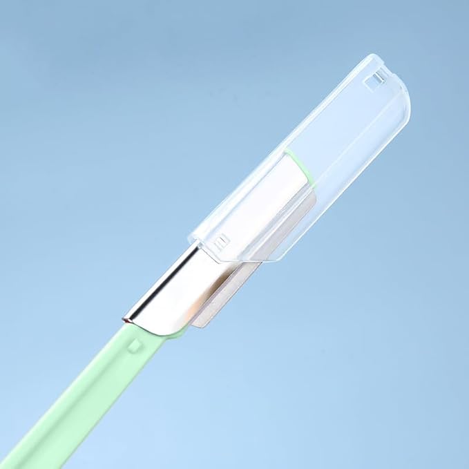 4Pcs women's Eyebrow Trimmers, Hair Removers,and Hair Removers. Equipped With Anti Slip Handle and Protective Cover, Multifunctional To Remove Fine Hair and Other Unnecessary Hair.
