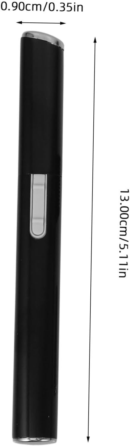 FOMIYES Eyebrow Shaver with Comb Attachment for Ladies Lightweight Mini Facial Hair Trimmer for Precise Painless Eyebrow and Neck Grooming Black