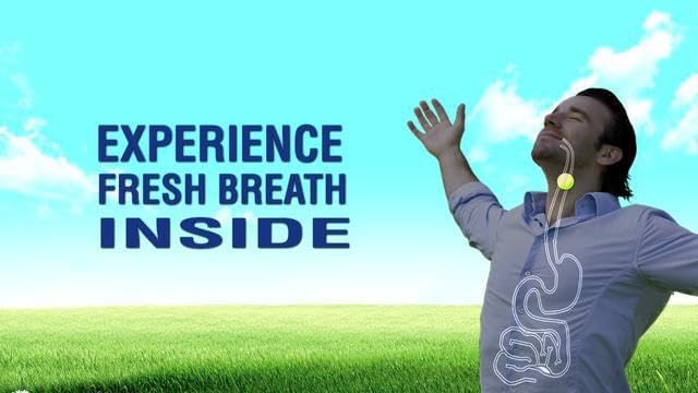 Gel Capsules Breath Freshener – Fresh Breath Inside Out, Powerful Odor Control from Within, Works on Tough Odors, 150 Count (3X More Capsules)