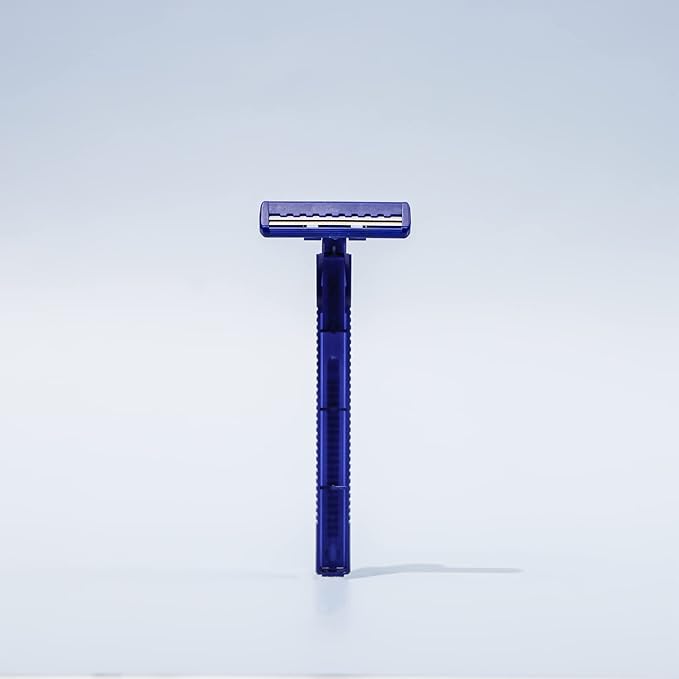 Dorco Fresh Twin Blade Disposable Razors for Men (60 Counts), Smooth & Comfortable Shave, Shaving Razors for Men, Non-Slip Handle, Ideal for Sensitive Skin & Travel