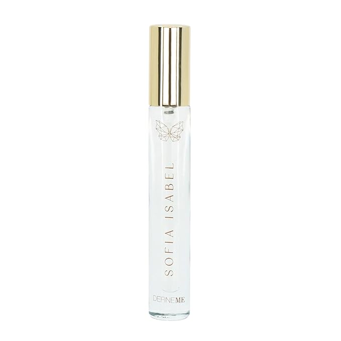 DefineMe Natural Perfume Mist, Sofia Isabel, 0.3 FL OZ, Travel Size, Purse Spray