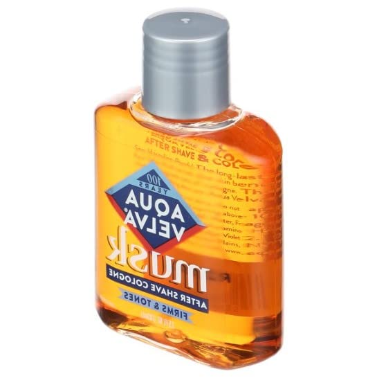 Special Pack of 5 AQUA VELVA AFTER SHAVE MUSK 3.5 oz