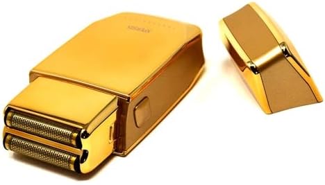 Shaver with Sharp Blades, Cord/Cordless Electric Razor for Men with USB Rechargeable Lithium-Ion Battery, Super Close Shave (Gold)