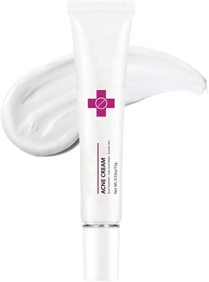 Acne Cream Pimple Cream for Face, Oil Control Pimple Remover Cream Get Rid of Pimples Fast,for Oily and Acne Prone Skin, Cruelty Free, Crema para espinillas en la cara