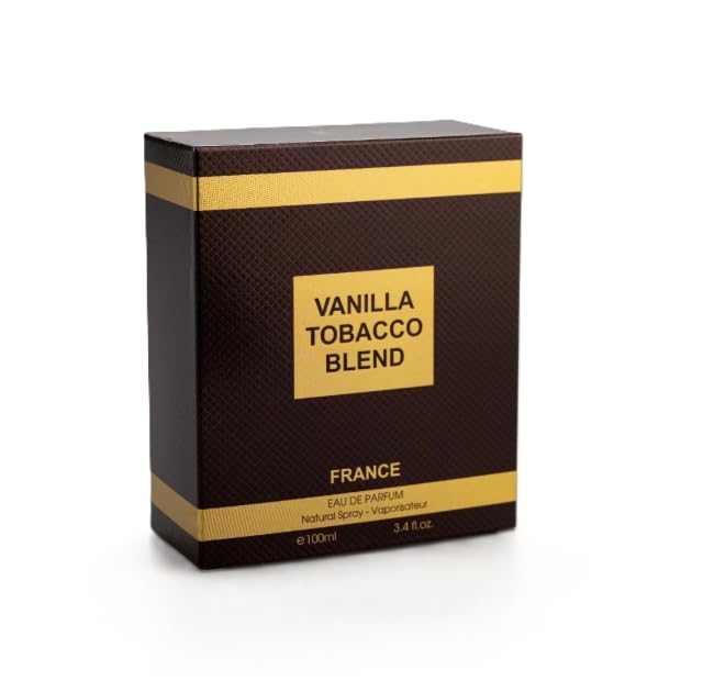 Vanilla Tobacco Blend Men's Cologne 3.4 Fl. Oz. Eau de Parfum Spray