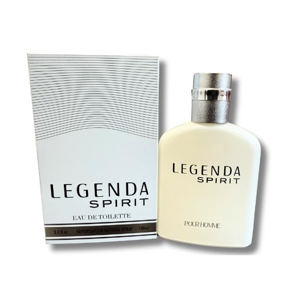 Macarena Legenda Spirit Pour Homme Eau de Toilette, Citrus Lavender Fragrance, 3.4 fl oz
