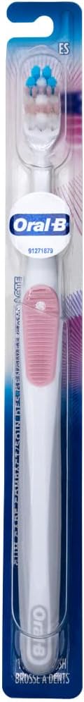 Oral-B Gum Care Extra Soft Toothbrush for Sensitive Teeth and Gums, Compact Small Head,(Colors Vary) - Pack of 4