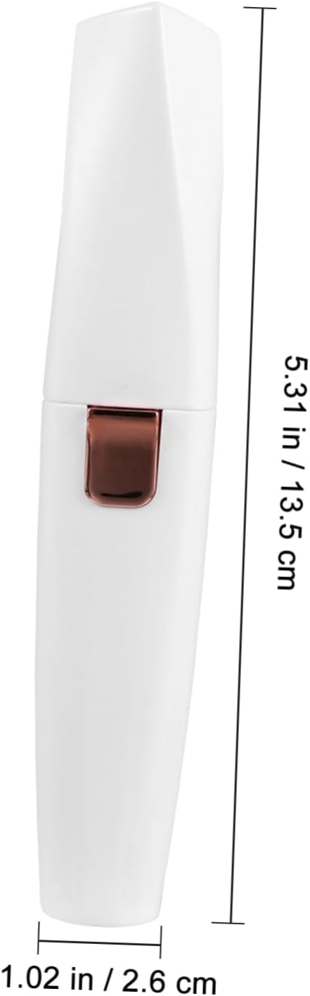 SAFIGLE 1pc Eyebrow Trimmer Shaving Woman Brows Shave Female Smooth Hair Electric Rechargeable Black Razors Removal Lipstick Shape Trimmer Personal Care Device Eyebrow Razor Alloy