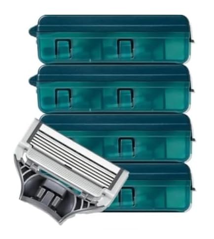 Razor Blade Refills, Harry Razor Blade Refills 8 Count, Sharper 5-Blade, Close and Comfortable Shave - Compatible