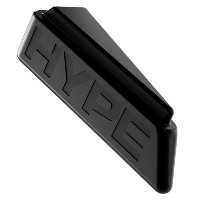 HYPE X1 Razor Stand - CNC Machined Aerospace-Grade Aluminum - Secure & Stylish Storage for X1 Razor - Prevents Blade Dulling and Corrosion - Enhances Hygiene & Aesthetics - Black