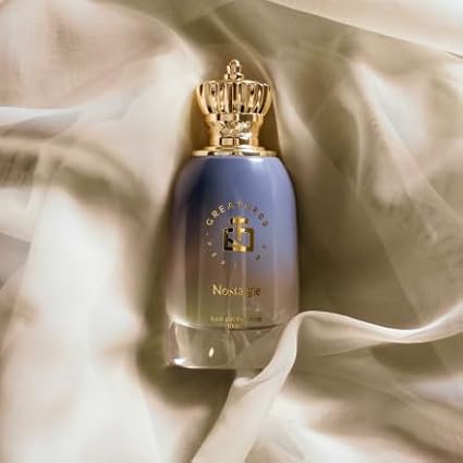 Greatness Nostalgie Eau de Parfum – Long-Lasting Unisex Arabic Perfume with Oud, Rose, Dry Wood and Ambergris – Bold, Tender Luxury Fragrance for Men and Women, Elegant Bottle, 100 ml