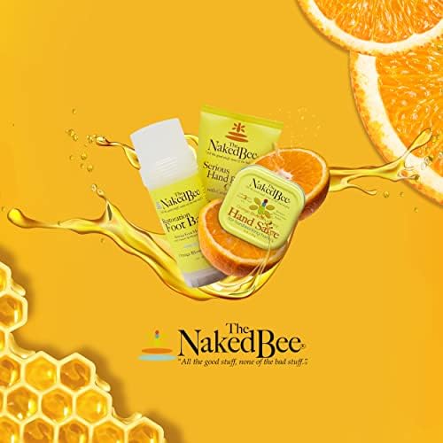 The Naked Bee Orange Blossom Honey Everyday Facial Care, Exfoliating Facial Cleansing Gel (5.5 oz) and Anti-Wrinkle Moisturizer SPF30 (2.5 oz) - 2 Piece