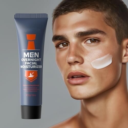 Mens Face Moisturizer, Hydrating Mens Face Lotion, Deeply Moisturize and Revive Dry, Anti Wrinkle Mens Skin Care Face Cream,for Clear Skin, Non-Greasy