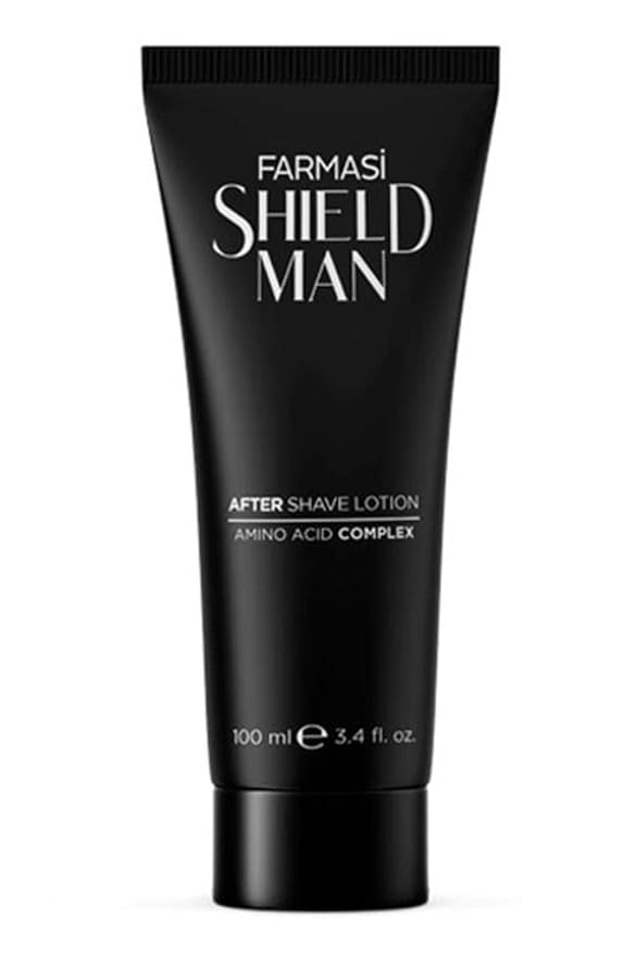FARMASI Shield After Shave Lotion, Soothes and Moisturizes Skin Against Irritation, Lightweight and Quick-Absorbing, Safe for All Skin Types, 3.4 fl.oz. / 100 ml