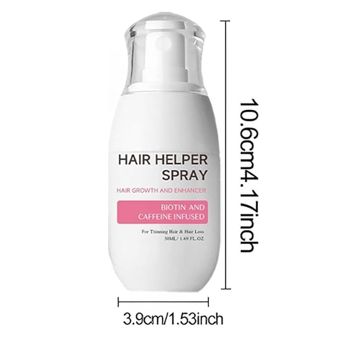 Hair Helper Spray, Hair Regrowth Spray 2.0 for Women Men, Stronger Hair Growth Booster for Thinning Hair & Hair Loss, Hair Growth Products for All Hair Types (1 pcs) (3 Pcs)