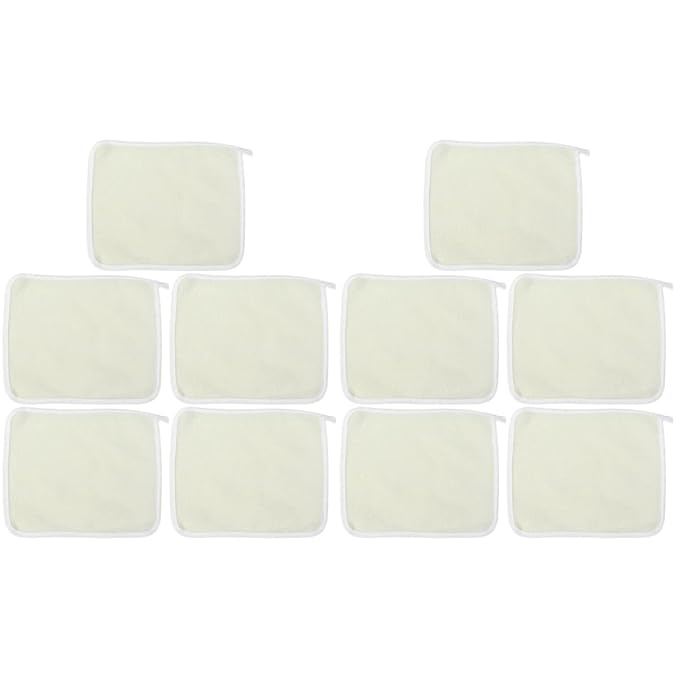 Healifty 10pcs Exfoliating Bath Cloths for Scrub Towels for Daily Use Quick-Drying and Non-Smelly for Smooth Skin Care and Exfoliation