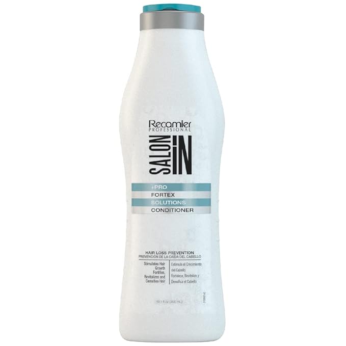 RECAMIER 34189 Professional Salon In Hair Loss Conditioner with UV Protection| Locks Thickness Maximizer Strengthener | Split End Mender | Tratamiento Acondicionador para Crecer el Cabello