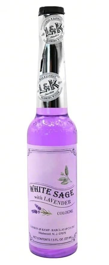 Lanman & Kemp White Sage with Lavender Cologne - Colonia de Salvia Blanca con Lavanda 221ml